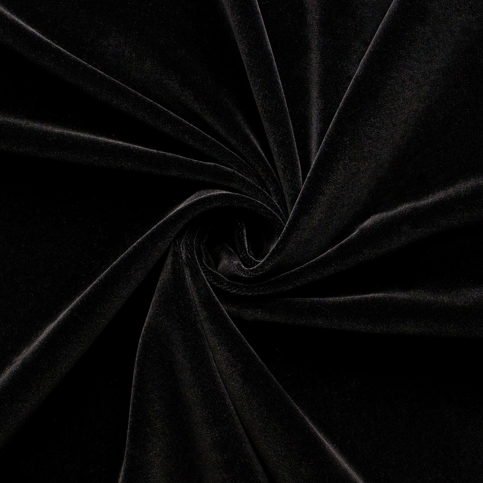 Juwel - velours de coton - noir