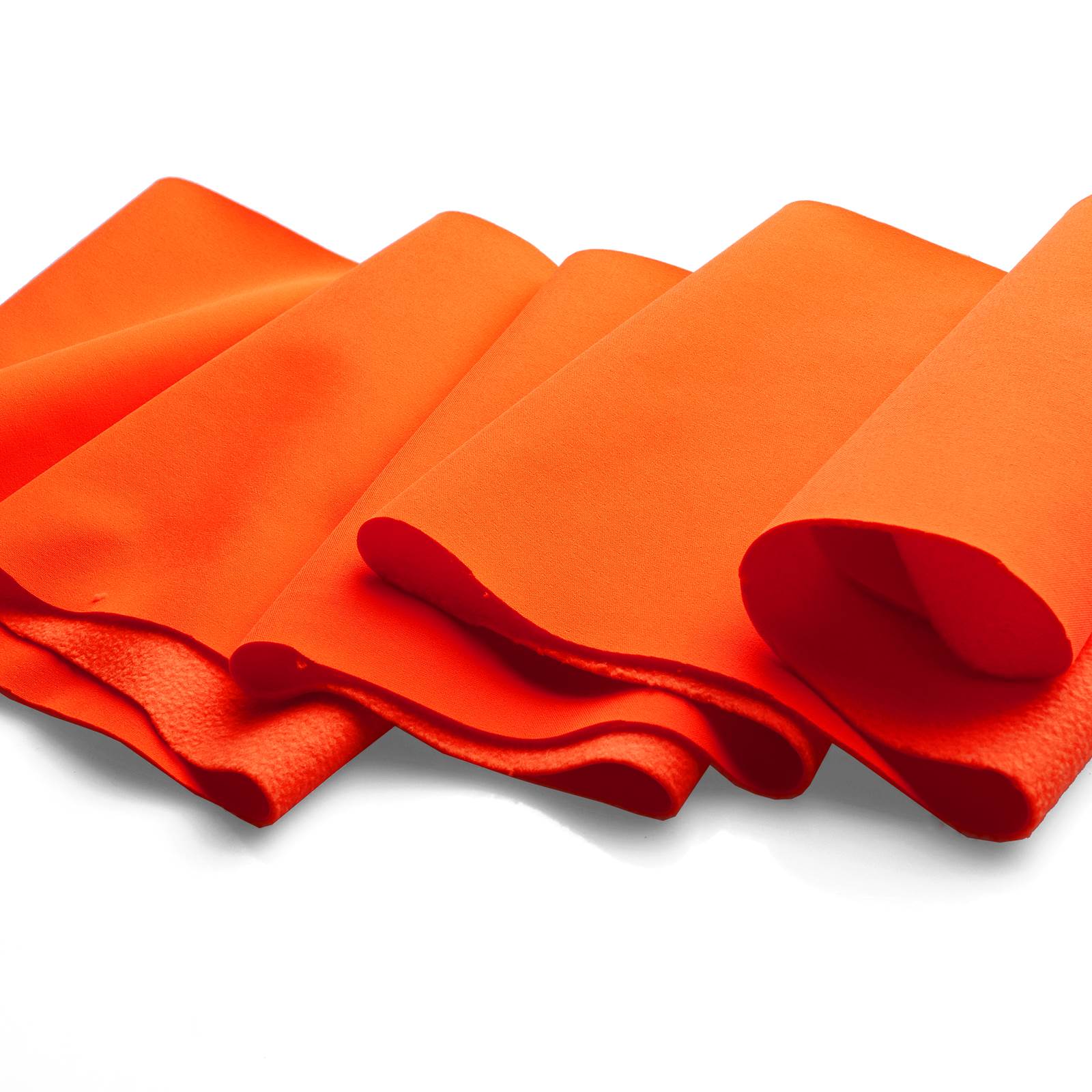 Softshell - coupe-vent, imperméable, thermoactif - orange fluo/néon