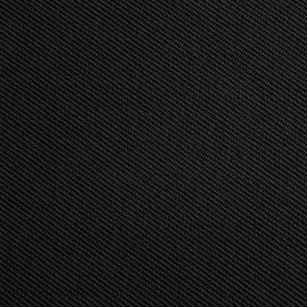 Franziska - étoffe de laine / tissu uniforme (noir)