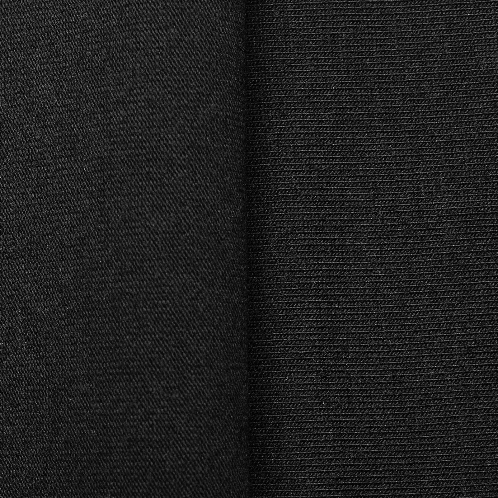 Coton-Jersey - noir