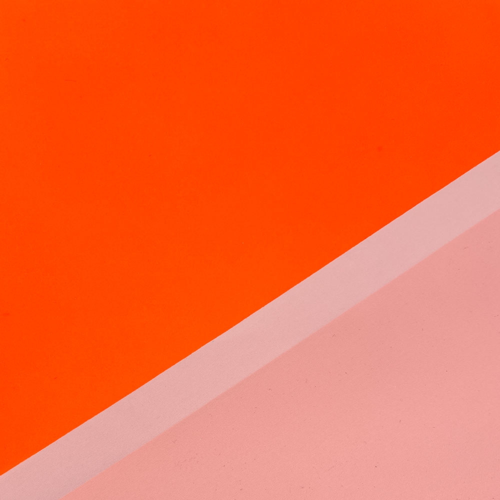 Suri - Tissu réfléchissant - Orange Fluo - par 10cm