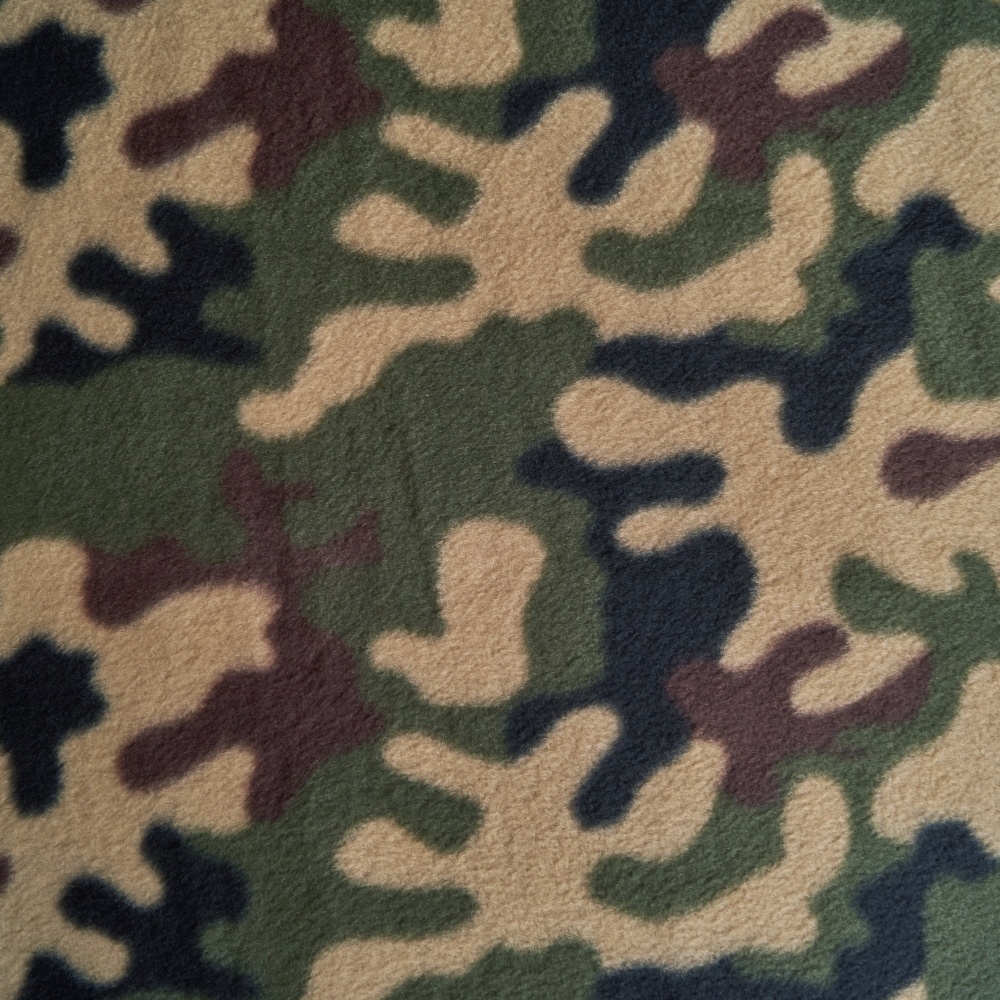 Jack - tissu polaire au motif camouflage