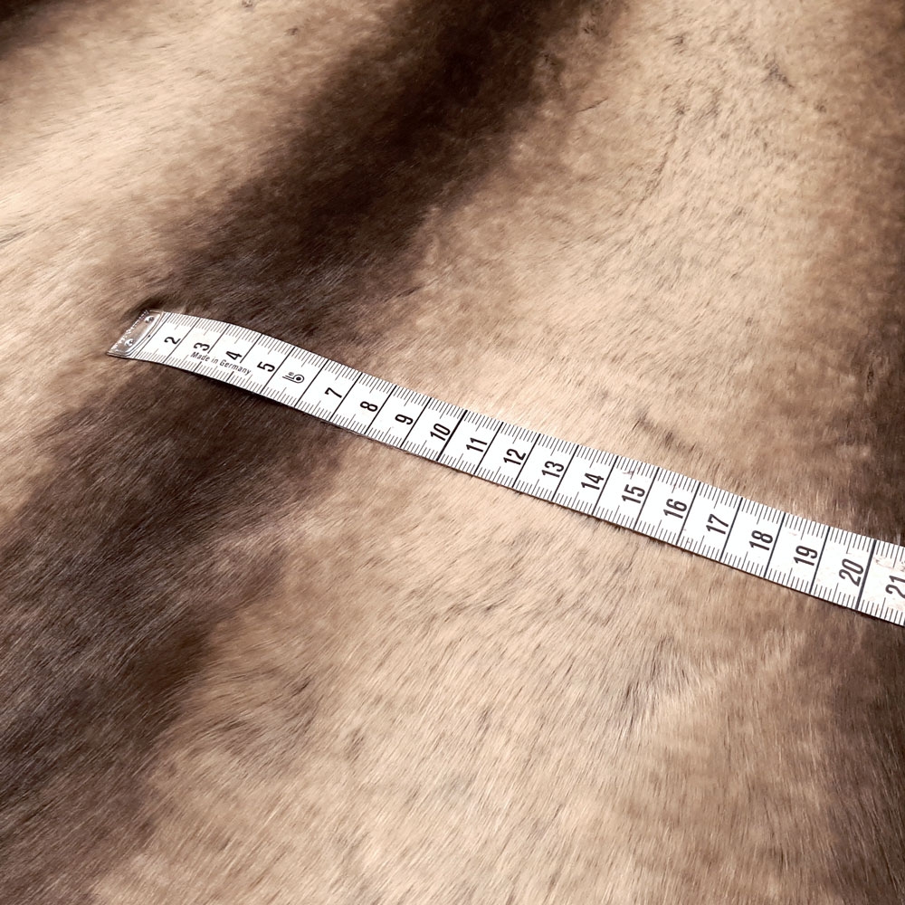 Raton laveur - Fourrure tissée - par 10cm