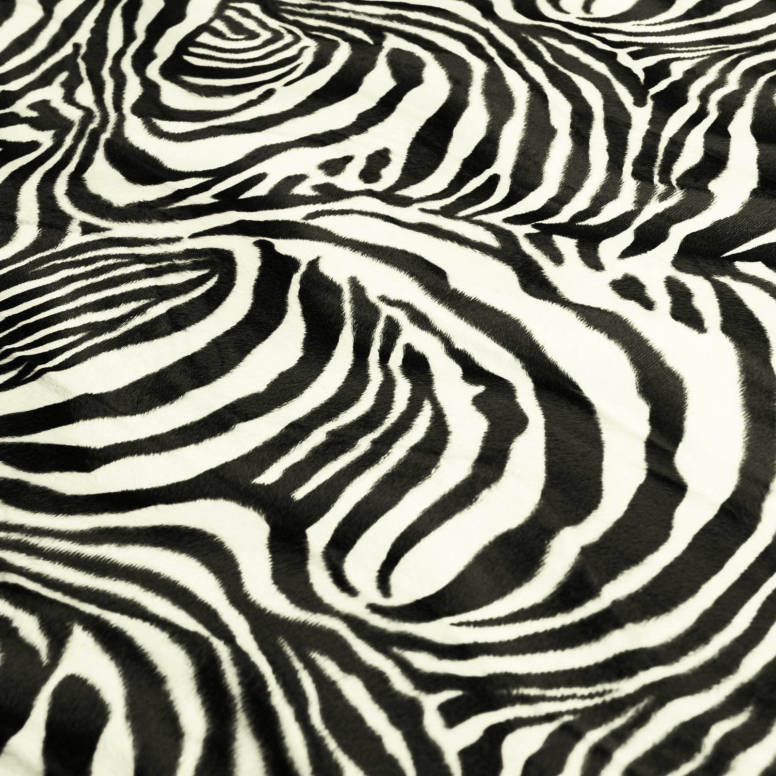Zebra fausse fourrure
