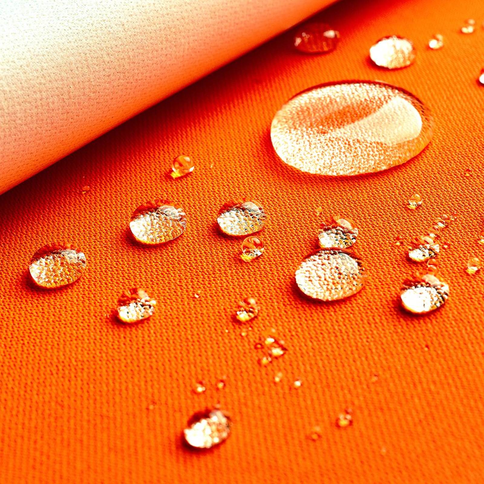 Greta - tissu supérieur laminé coupe-vent, imperméable, thermoactif - orange néon