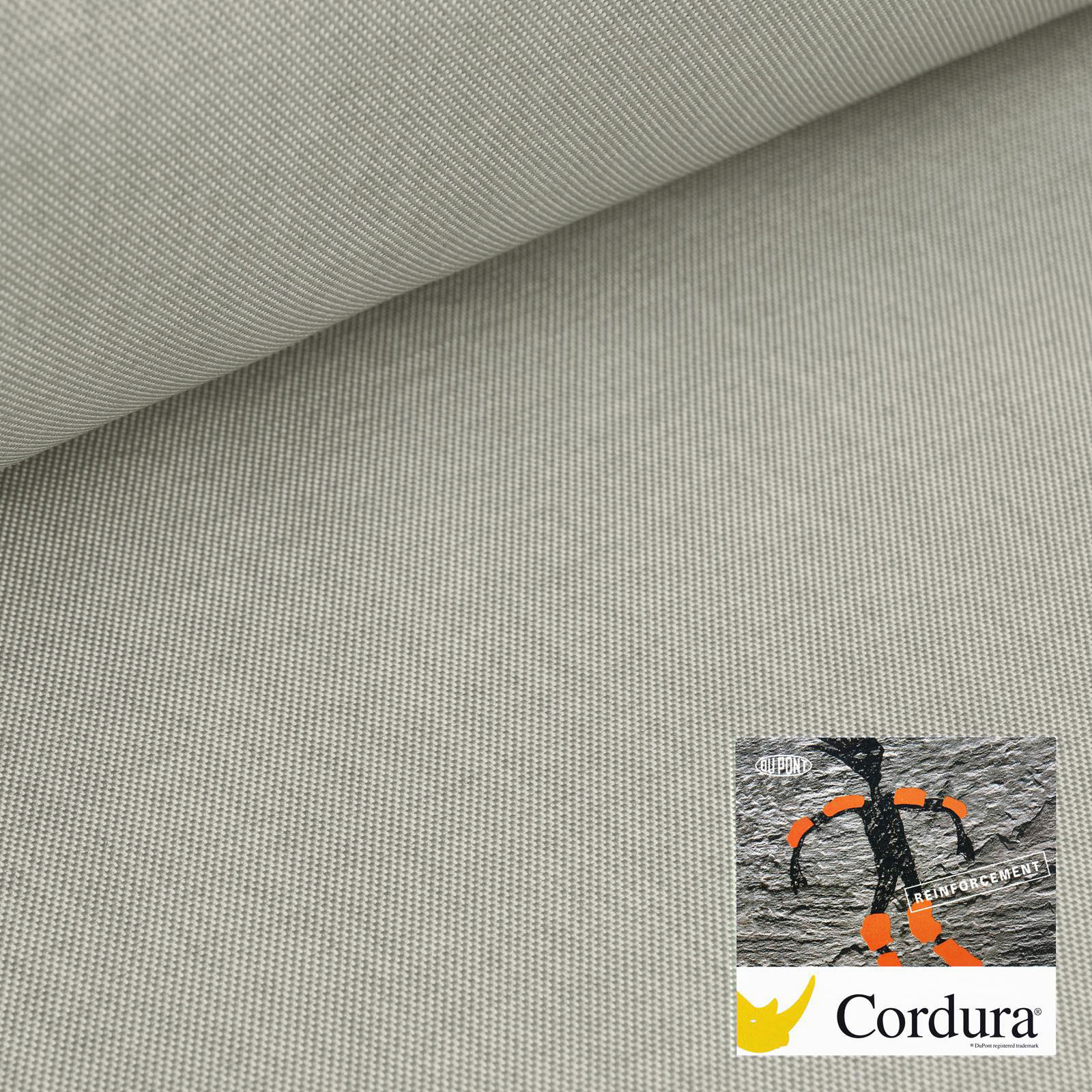 Cordura® Titan - Tissu 560 dtex avec imprégnation BIONIC FINISH® ECO - argent