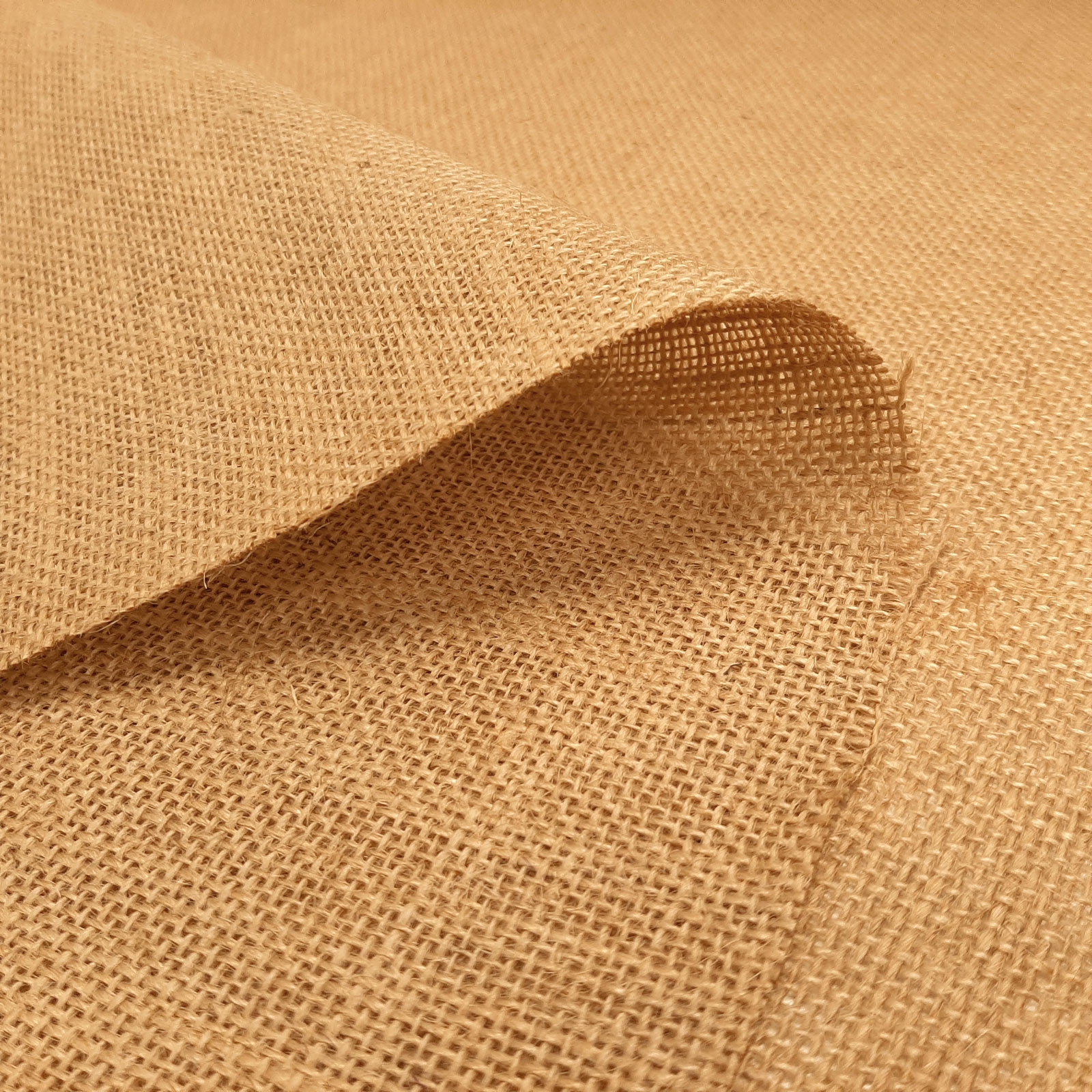 Joris - Tissu décoratif en jute / jute naturel - largeur : 130cm