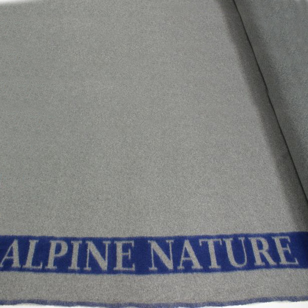 Alpine Loden/laine bouillie - gris-mélange