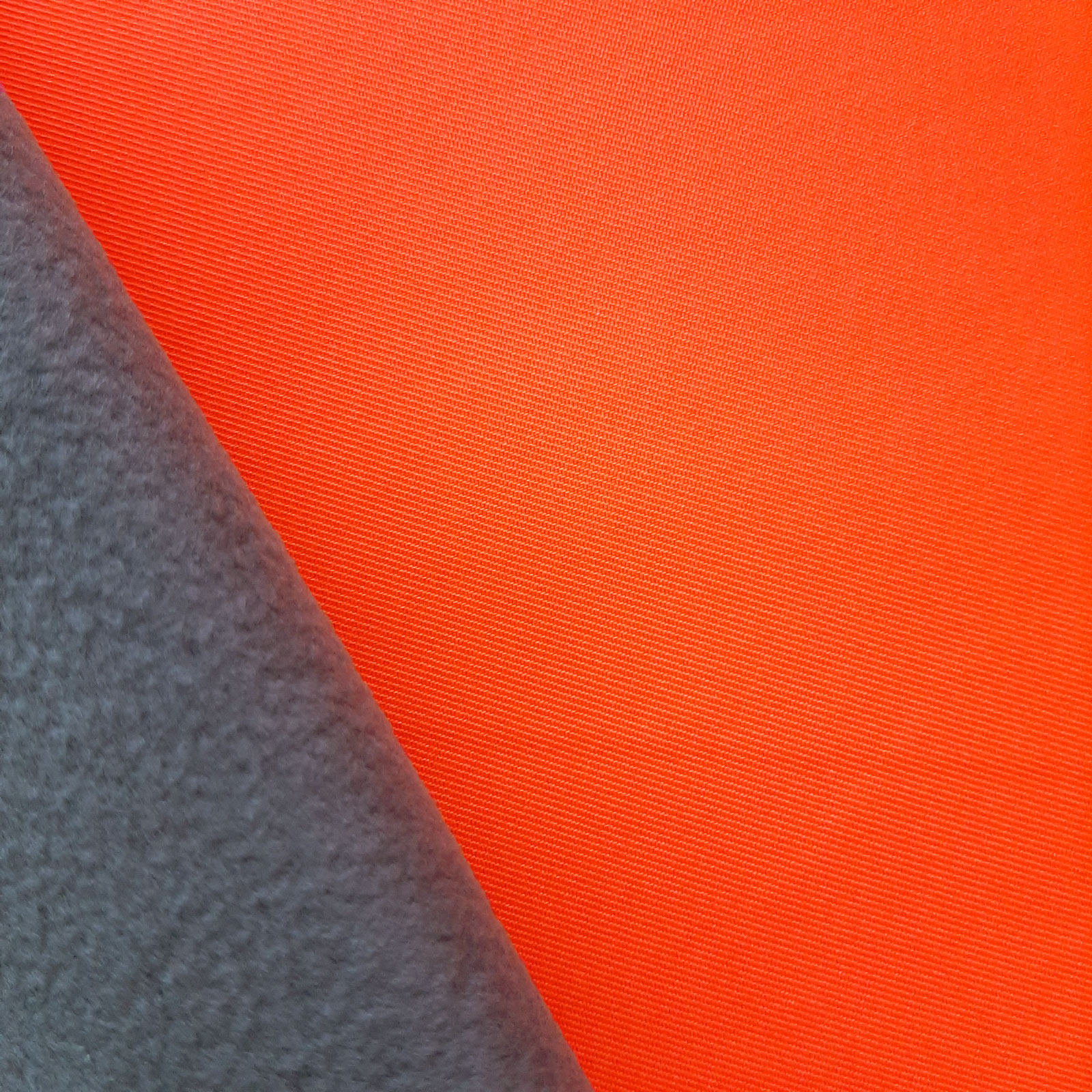 Hugo Softshell - Tissu Sergé - orange fluo/néon