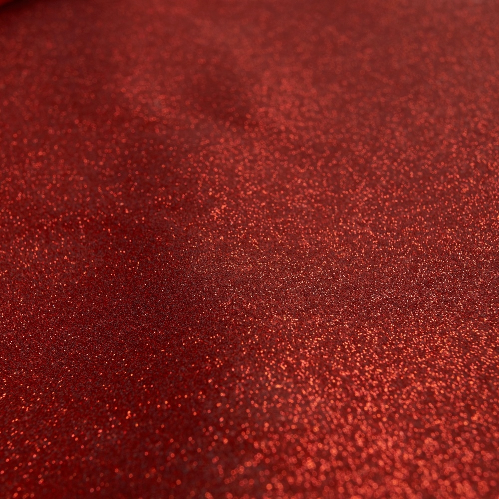 Starlight Tissu Scintillant - Rouge