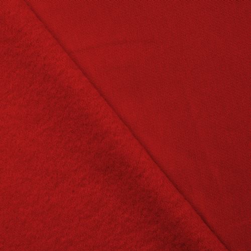 coton-sweat - rouge
