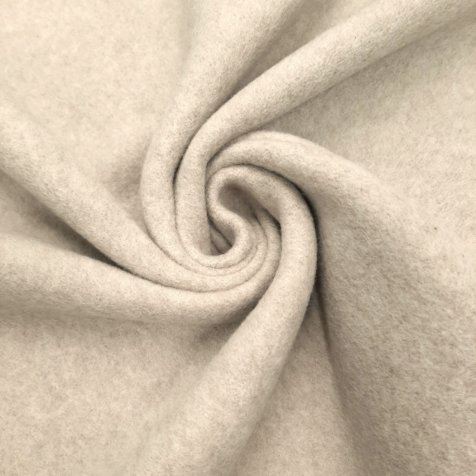 Organic Cotton Fleece - Toison de coton de haute qualité - coton biologique - Beige Mélange