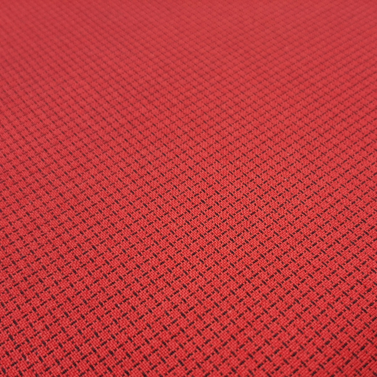 Cleo - Softshell avec carreaux tissés - ignifugé - rouge