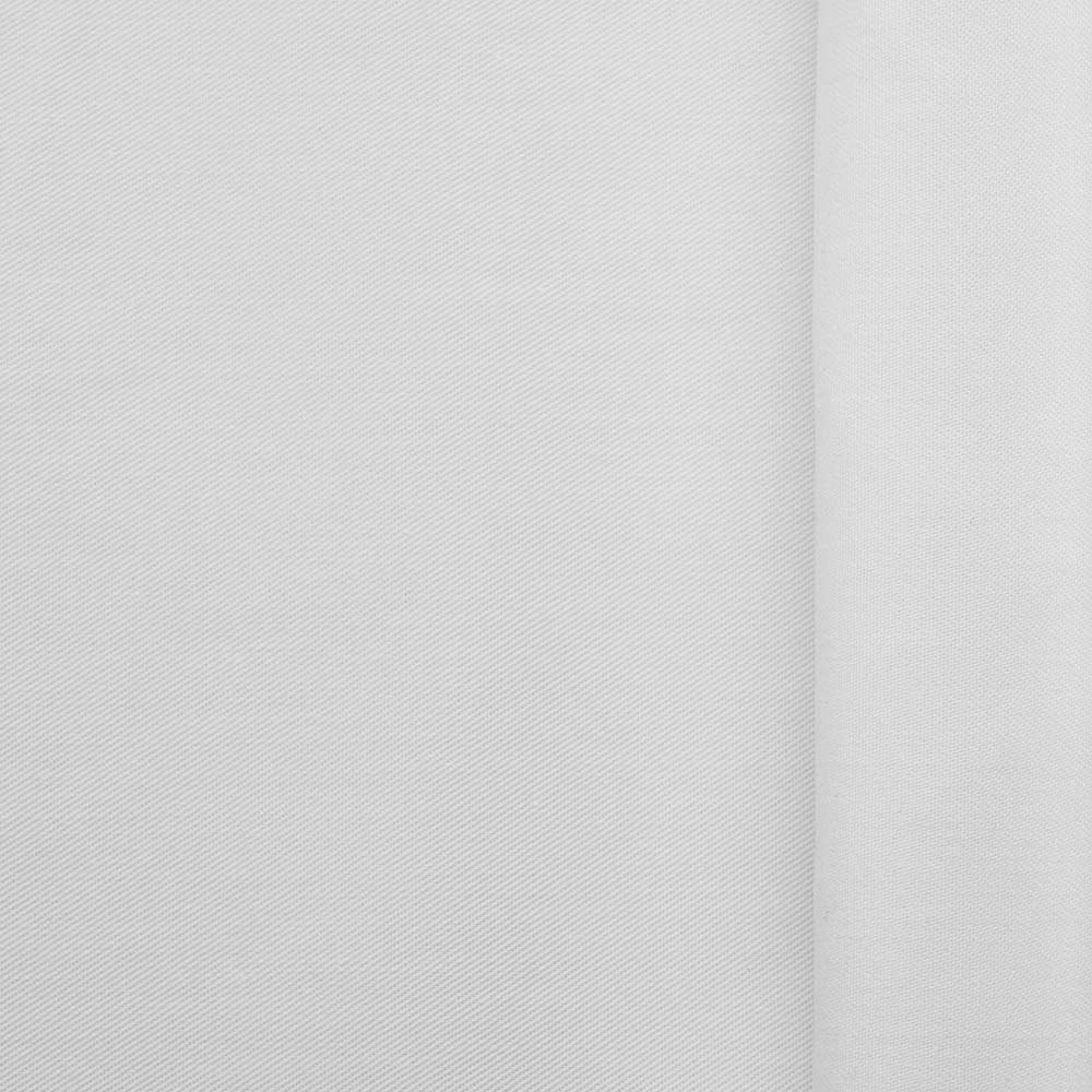 Köpertex - blanc - 62m rouleau de tissu