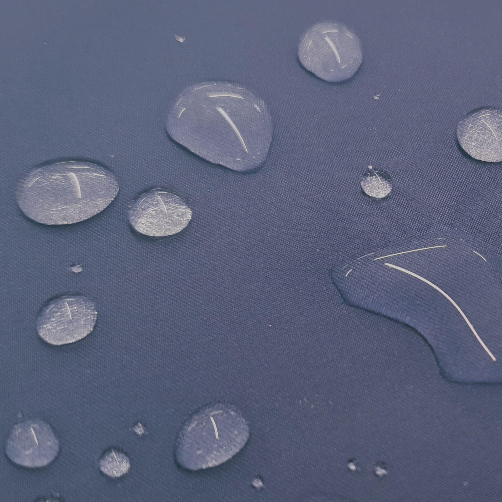 Laurena - Tissu laminé extérieur avec membrane climatique - Bleu moyen