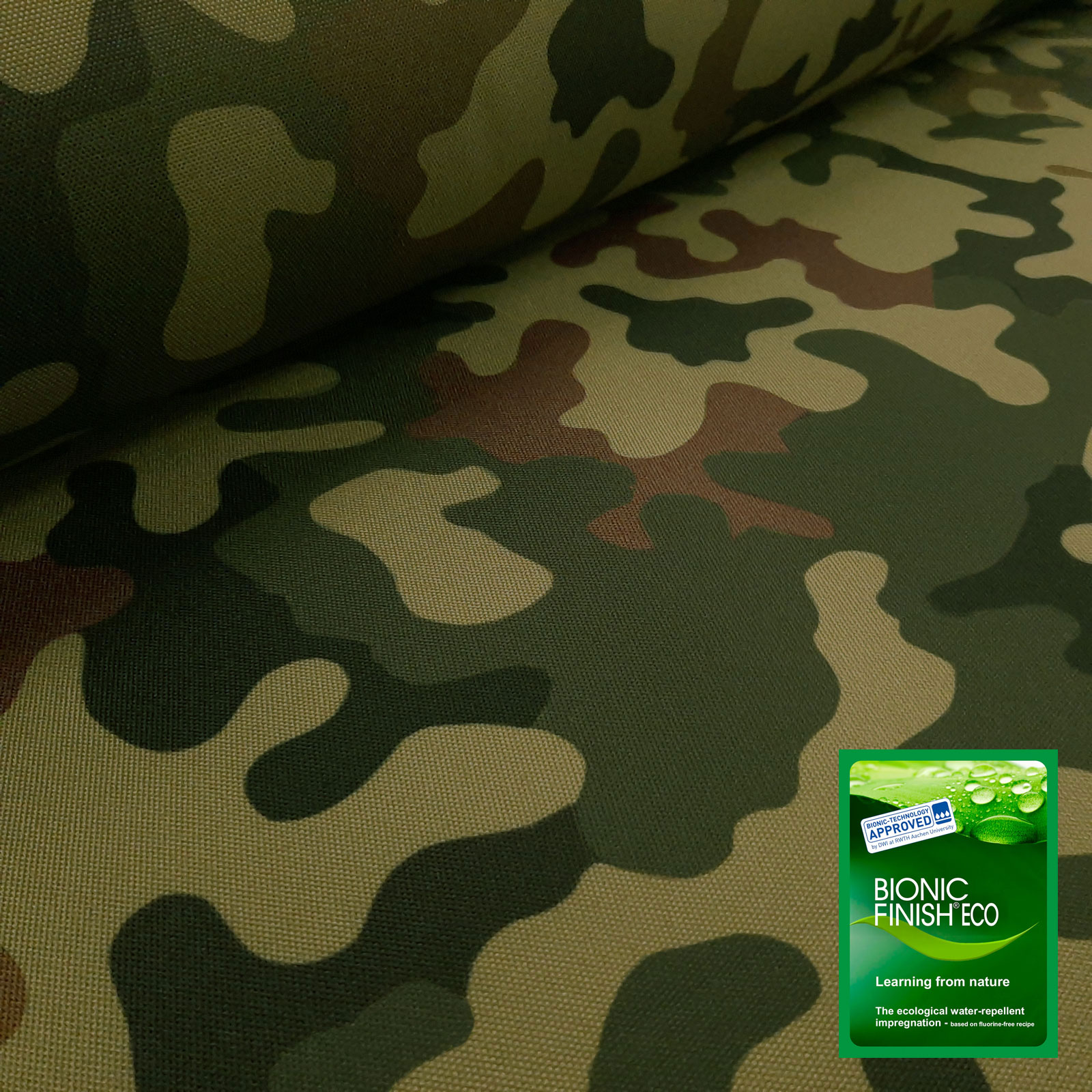 Général - Camouflage avec imprégnation BIONIC FINISH® ECO et revêtement PU