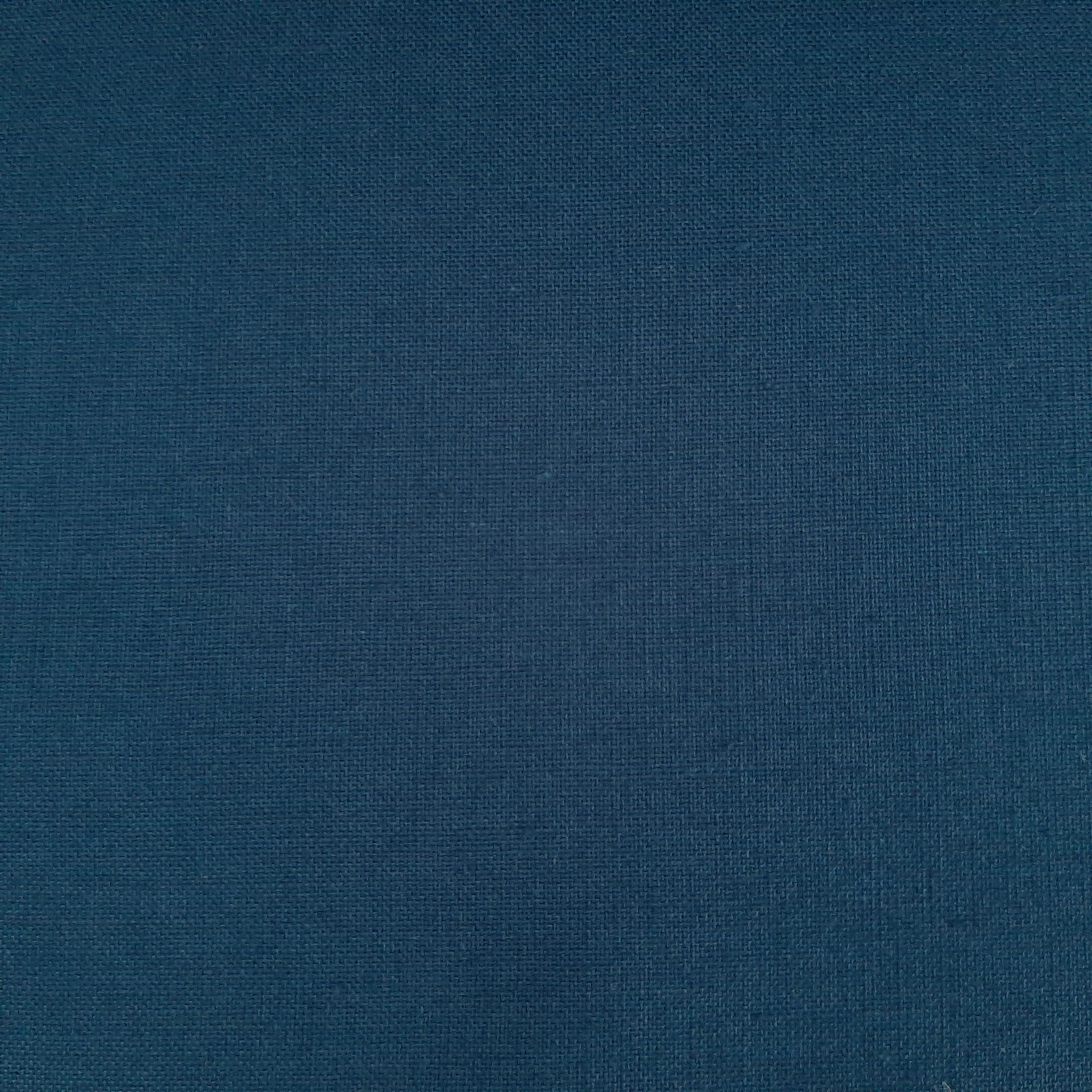 Hedwig  - Popeline de coton Öko Tex® - Bleu Foncé