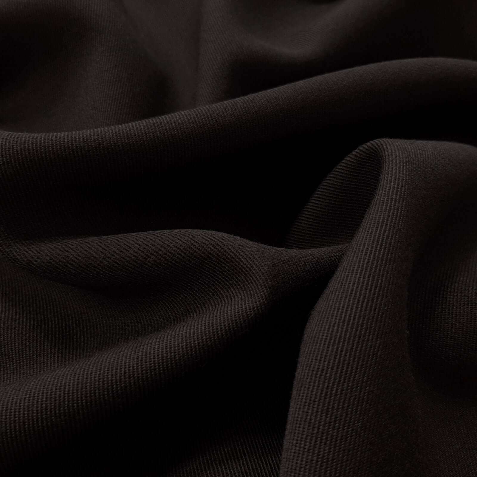 Frisko - Drap de laine 100% laine vierge / Drap d'uniforme - Noir 