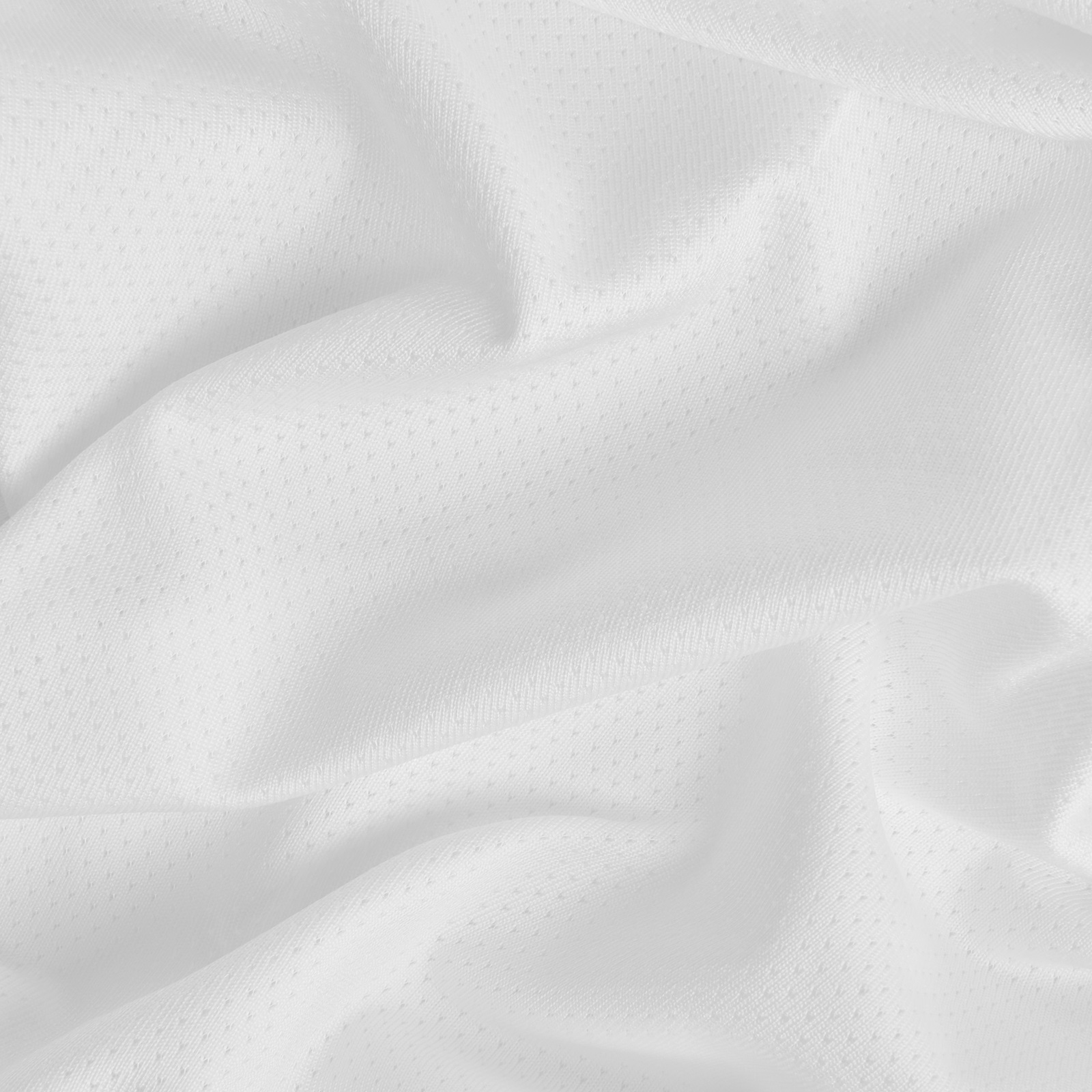 Mandy - Tissu fonctionnel Coolmax® en grande largeur 180cm - Blanc