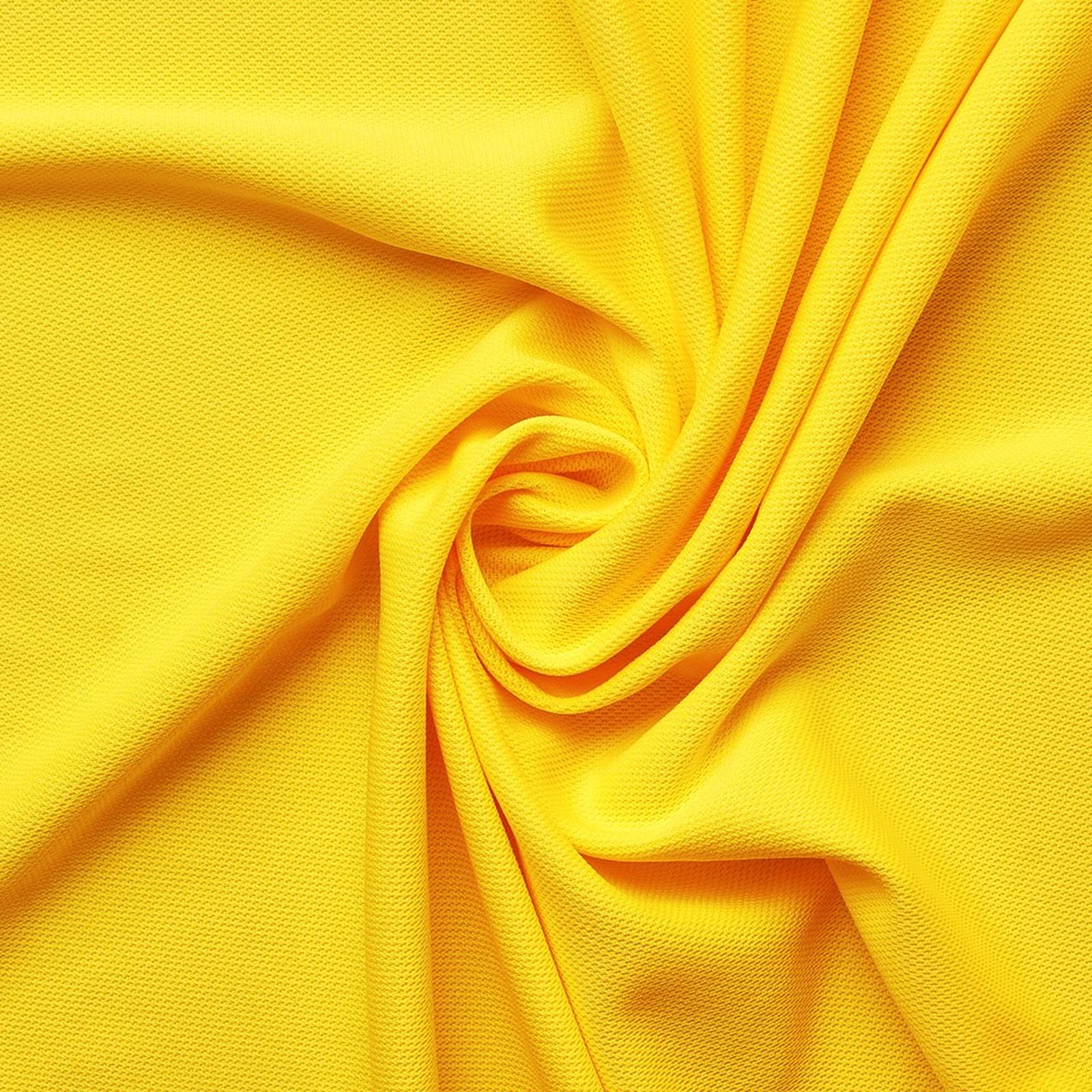 COOLMAX® Light - Jersey fonctionnel à structure fine - jaune