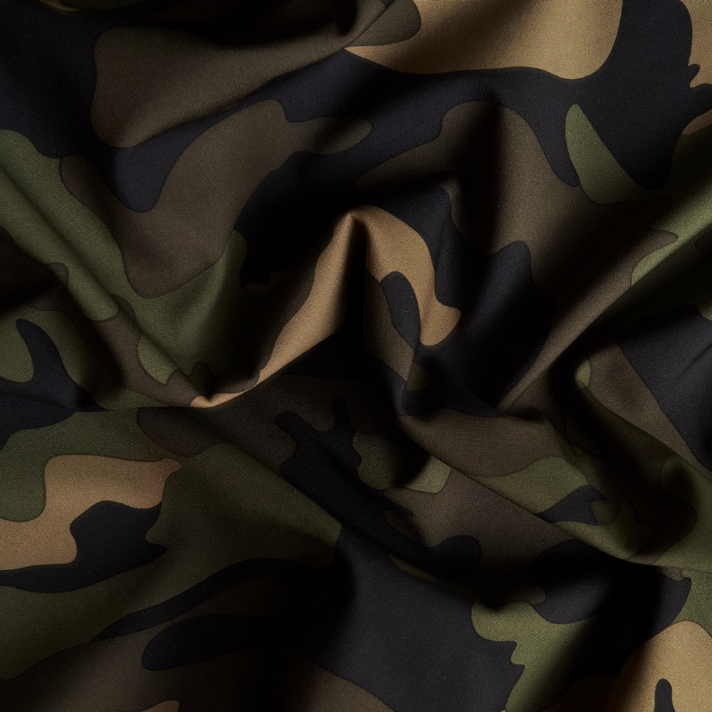 Stewell - Tissu softshell au motif camouflage