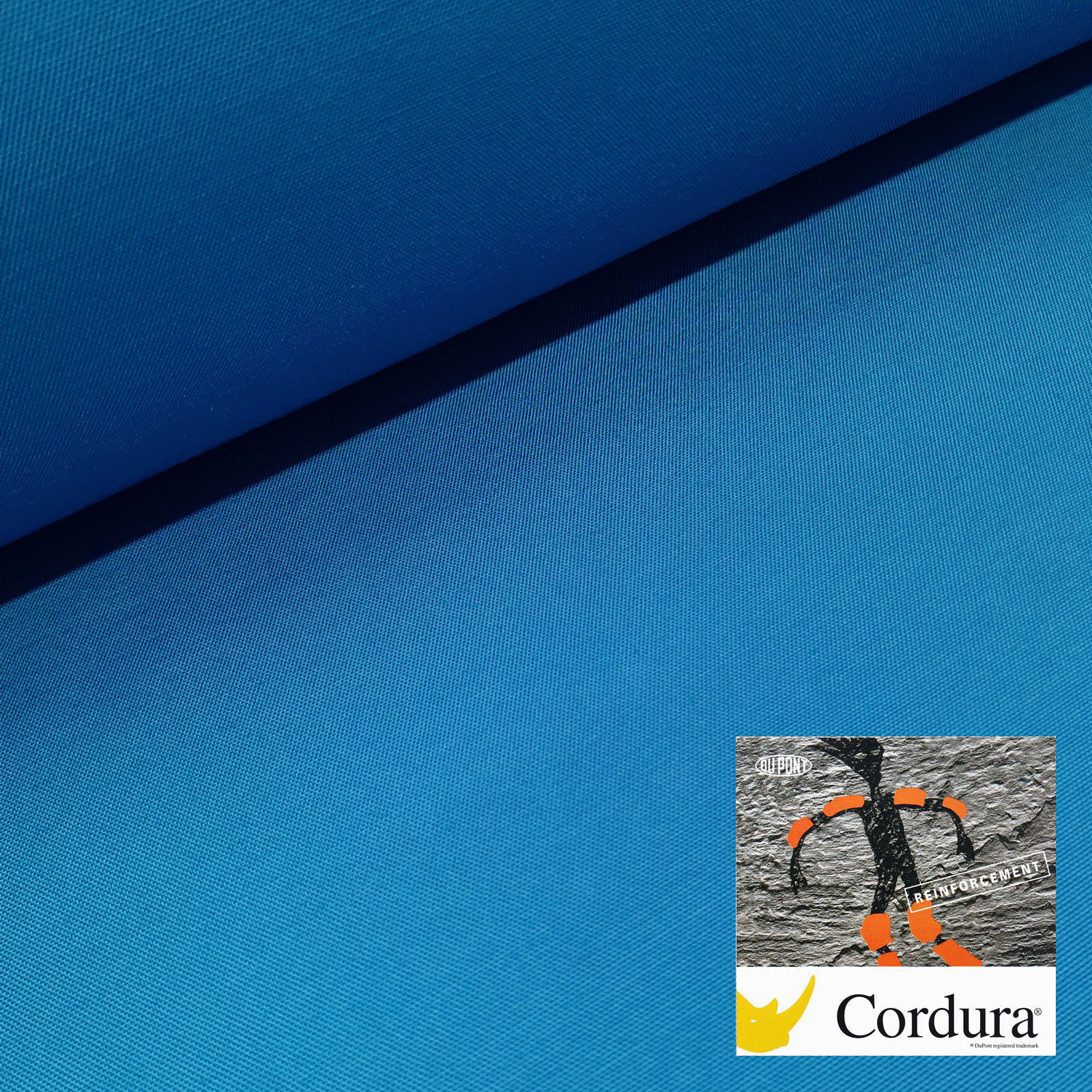 Cordura® Titan - Tissu 560 dtex avec imprégnation BIONIC FINISH® ECO - Bleu Azur