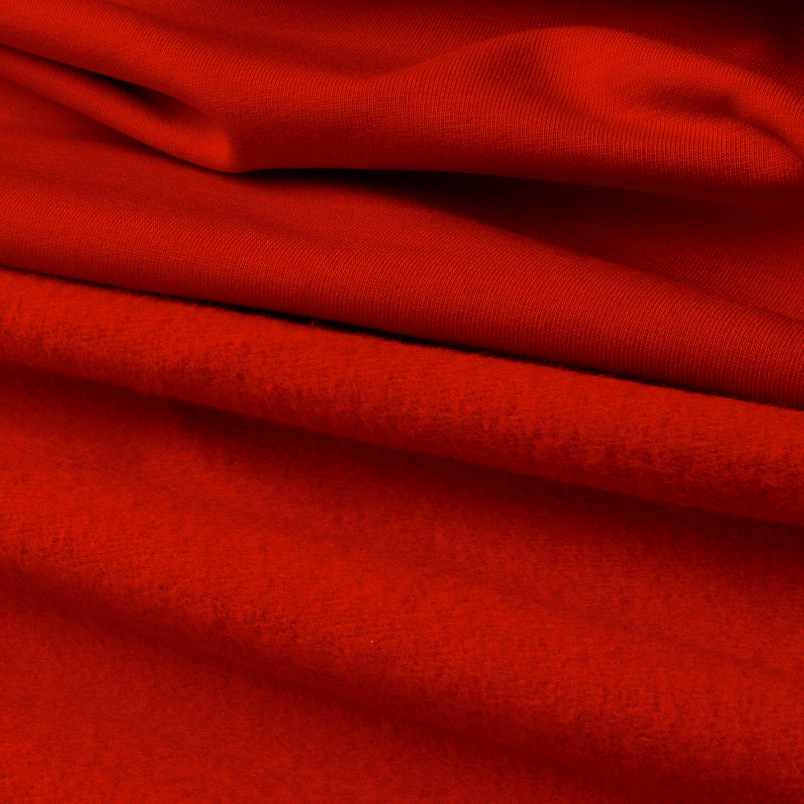coton-sweat - rouge