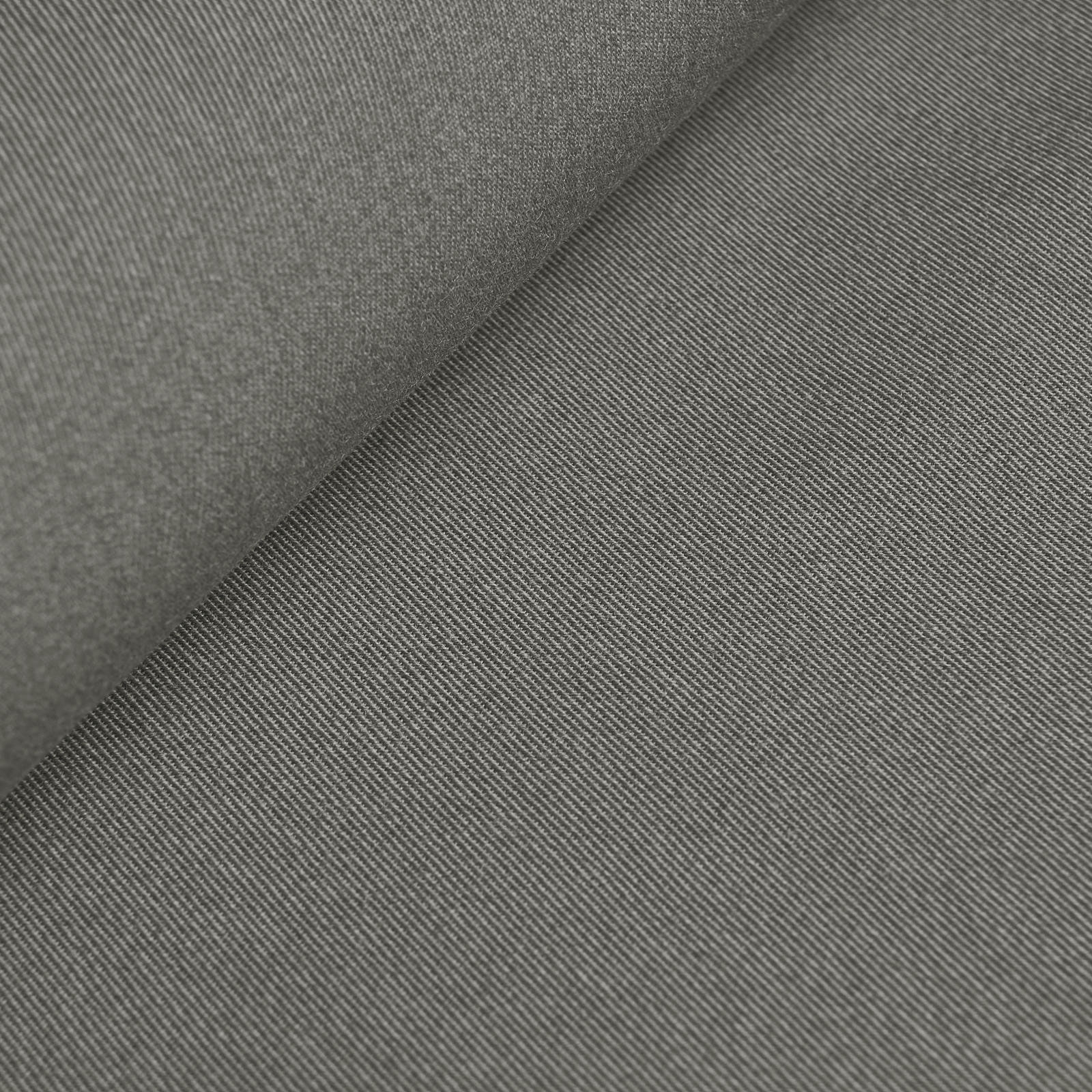 Franziska - étoffe de laine / tissu uniforme (gris)